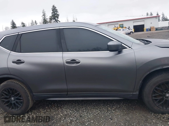 2017 Nissan Rogue SV with VIN KNMAT2MT0HP545534, listed as a IAAI auction lot 41906132 with 129,679 mi miles. Bid and sale history available at carsss.com. Image 13.