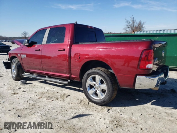 2019 Ram 1500 Classic Lone Star with VIN 1C6RR6LT7KS573143, listed as a Copart auction lot 85789964 with 110,329 mi miles and Salvage Title. Bid and sale history available at carsss.com. Image 2.