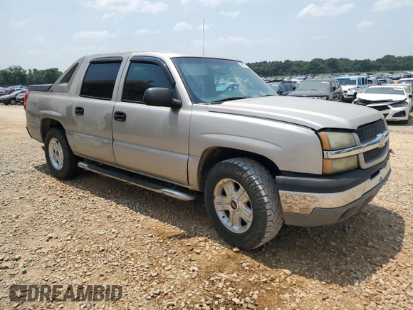 2004 Chevrolet Avalanche Z66 with VIN 3GNEC12T34G123181, listed as a Copart auction lot 59586215 with 232,239 mi miles and Salvage title. Bid and sale history available at DreamBid. Image 4.