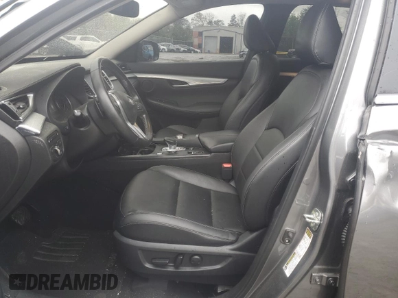 2021 Infiniti QX50 Essential with VIN 3PCAJ5CB8MF103010, listed as a Copart auction lot 52017245 with 49,726 mi miles and Salvage title. Bid and sale history available at DreamBid. Image 7.