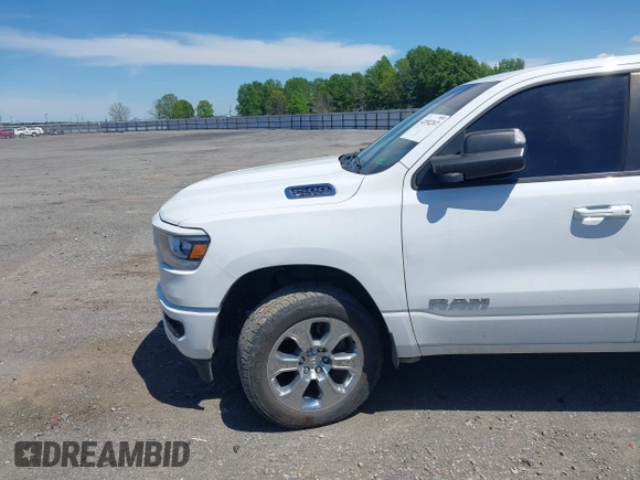 2019 Ram 1500 Big Horn with VIN 1C6SRFFT0KN911008, listed as a IAAI auction lot 42092247 with 72,222 mi miles and . Bid and sale history available at DreamBid. Image 16.
