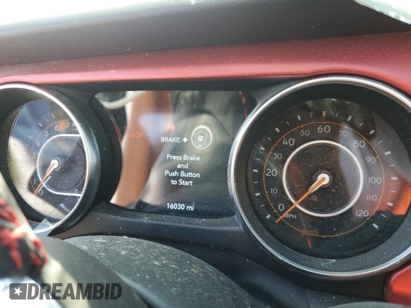 2023 Jeep Wrangler Rubicon с VIN 1C4HJXFN4PW658567, выставлен на аукционе Copart как лот 75758084 с пробегом 16 030 миль миль и Списание • Salvage title. История ставок и продаж доступна на DreamBid. Изображение 9.
