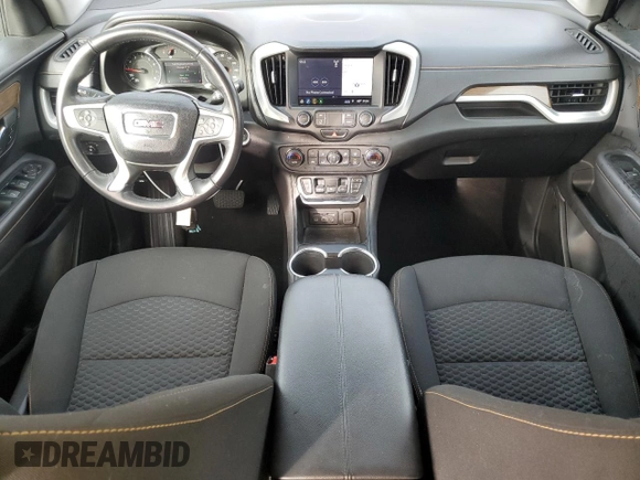 2019 GMC Terrain SLE with VIN 3GKALTEV8KL176032, listed as a Copart auction lot 51833195 with 71,626 mi miles and Salvage Title. Bid and sale history available at DreamBid. Image 8.