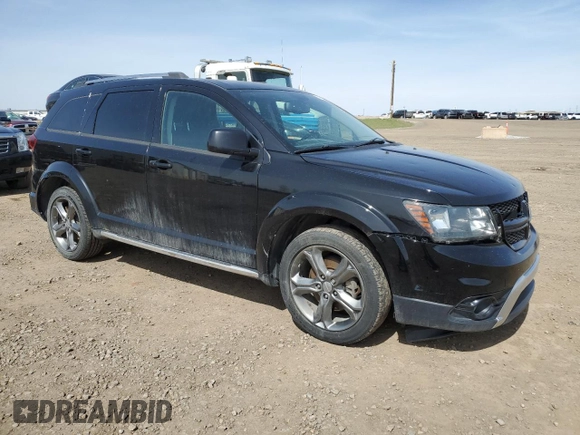 2017 Dodge Journey Crossroad Plus with VIN 3C4PDDGG4HT627196, listed as a Copart auction lot 56418055 with 245,628 mi miles and Clean title. Bid and sale history available at DreamBid. Image 4.