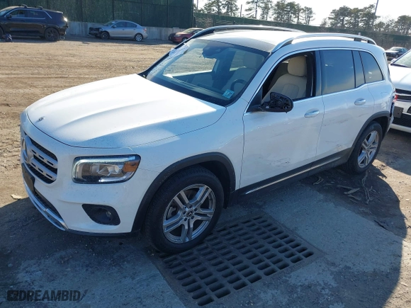2022 Mercedes-Benz GLB with VIN W1N4M4HBXNW171550, listed as a IAAI auction lot 41663929 with 14,566 mi miles. Bid and sale history available at carsss.com. Image 17.