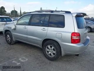 2002 Toyota Highlander with VIN JTEHF21A120081254, listed as a IAAI auction lot 41549077 with 162,115 mi miles. Bid and sale history available at carsss.com. Image 3.