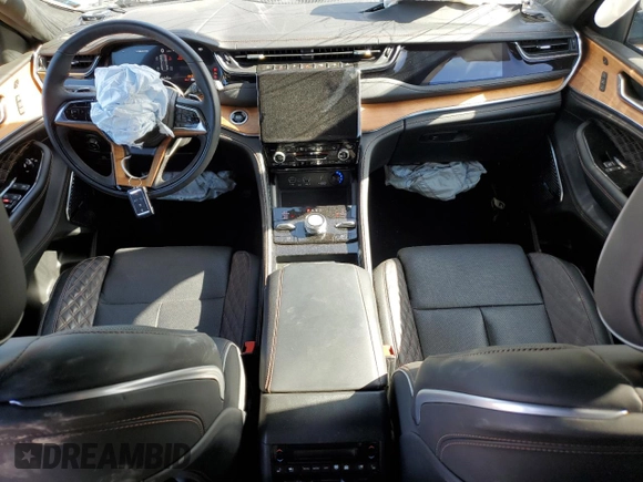 2023 Jeep Grand Cherokee Summit with VIN 1C4RJHEG1P8887273, listed as a Copart auction lot 56213845 with 13,874 mi miles and Salvage title. Bid and sale history available at DreamBid. Image 8.