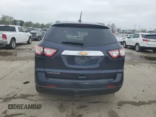 2017 Chevrolet Traverse LS with VIN 1GNKRFED8HJ207861, listed as a Copart auction lot 52885635 with 202,936 mi miles and Salvage title. Bid and sale history available at DreamBid. Image 6.