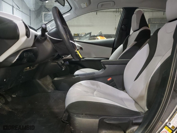 2019 Toyota Prius LE with VIN JTDL9RFU4K3005186, listed as a Copart auction lot 46004545 with 54,827 mi miles and Salvage Title. Bid and sale history available at carsss.com. Image 7.