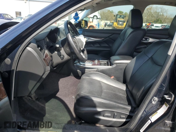 2015 Infiniti Q70 with VIN JN1BY1AP4FM542421, listed as a Copart auction lot 42403435 with Not provided miles and Non repairable. Bid and sale history available at DreamBid. Image 7.