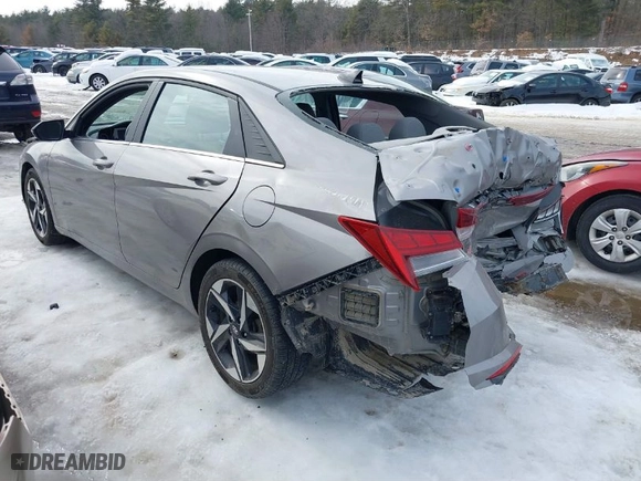 2021 Hyundai Elantra SEL with VIN KMHLN4AG8MU158212, listed as a IAAI auction lot 41665306 with 70,893 mi miles. Bid and sale history available at carsss.com. Image 3.