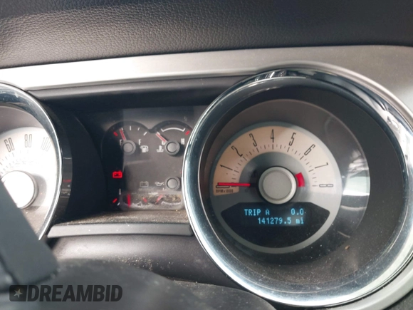 2011 Ford Mustang V6 with VIN 1ZVBP8AMXB5166307, listed as a IAAI auction lot 41544756 with 141,279 mi miles and . Bid and sale history available at carsss.com. Image 7.