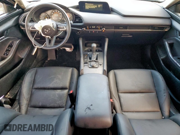 2023 Mazda 3 S Select with VIN 3MZBPABM4PM371032, listed as a Copart auction lot 60151205 with 3,437 mi miles and Salvage title. Bid and sale history available at DreamBid. Image 8.
