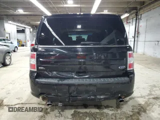 2016 Ford Flex SEL z VIN 2FMGK5C86GBA09040, wystawiony jako Copart lot #50186125 z przebiegiem 100 020 mil mil oraz Szkoda całkowita • Salvage title. Historia ofert i sprzedaży dostępna na DreamBid. Obrazek 6.