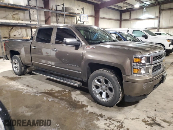 2014 Chevrolet Silverado 1500 Work Truck with VIN 3GCUKPEH3EG233215, listed as a Copart auction lot 43431135 with 177,524 mi miles and Salvage Title. Bid and sale history available at DreamBid. Image 4.