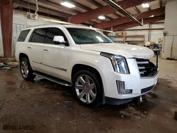 2015 Cadillac Escalade Luxury with VIN 1GYS4MKJ9FR525910, listed as a Copart auction lot 70377534 with 120,017 mi miles and Clean Title. Bid and sale history available at carsss.com. Image 4.