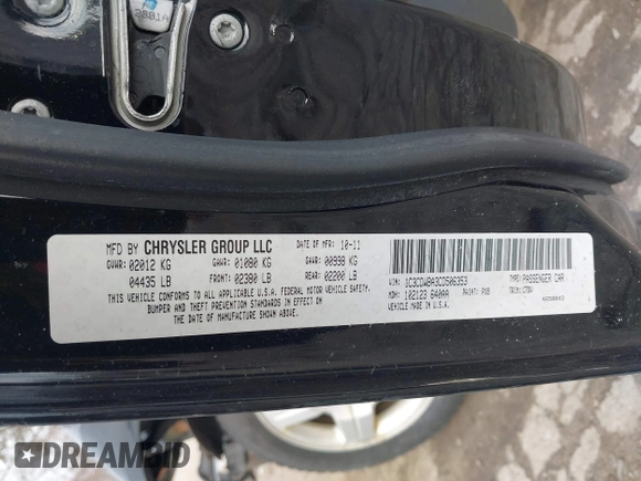 2012 Dodge Caliber SE with VIN 1C3CDWBA3CD506353, listed as a IAAI auction lot 41656018 with Not Provided miles and . Bid and sale history available at DreamBid. Image 9.