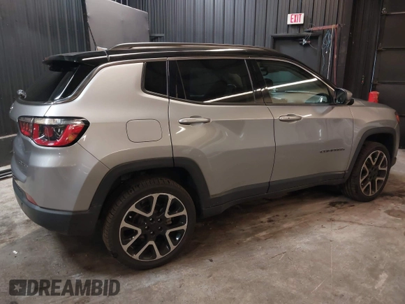 2018 Jeep Compass Limited with VIN 3C4NJDCB4JT482046, listed as a IAAI auction lot 42471049 with 67,666 mi miles and . Bid and sale history available at DreamBid. Image 4.