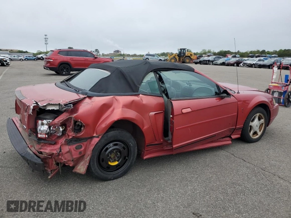 2001 Ford Mustang Deluxe с VIN 1FAFP444X1F234869, выставлен на аукционе Copart как лот 57380035 с пробегом 84 074 миль миль и Списание • Salvage title. История ставок и продаж доступна на DreamBid. Изображение 3.
