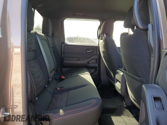 2024 Nissan Frontier SL with VIN 1N6ED1EK9RN657838, listed as a Copart auction lot 42253895 with 10,012 mi miles and Salvage title. Bid and sale history available at DreamBid. Image 10.
