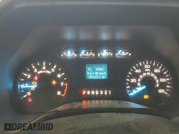2016 Ford F-150 XL z VIN 1FTMF1C89GKD46604, wystawiony jako Copart lot #58779425 z przebiegiem 285 641 mil mil oraz Szkoda całkowita • Salvage title. Historia ofert i sprzedaży dostępna na DreamBid. Obrazek 9.