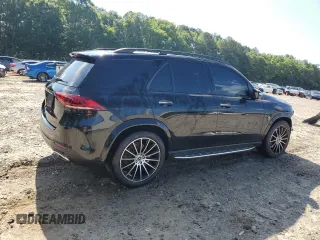 2020 Mercedes-Benz GLE 450 with VIN 4JGFB5KB6LA217594, listed as a Copart auction lot 58564685 with 80,188 mi miles and Salvage title. Bid and sale history available at DreamBid. Image 3.
