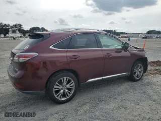 2013 Lexus RX 350 with VIN 2T2ZK1BA6DC102178, listed as a Copart auction lot 51304355 with 210,931 mi miles and Salvage Title. Bid and sale history available at carsss.com. Image 3.