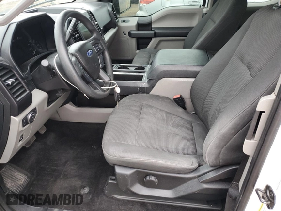 2018 Ford F-150 XL with VIN 1FTEX1EP8JKD44193, listed as a Copart auction lot 54787855 with 97,572 mi miles and Salvage Title. Bid and sale history available at DreamBid. Image 7.