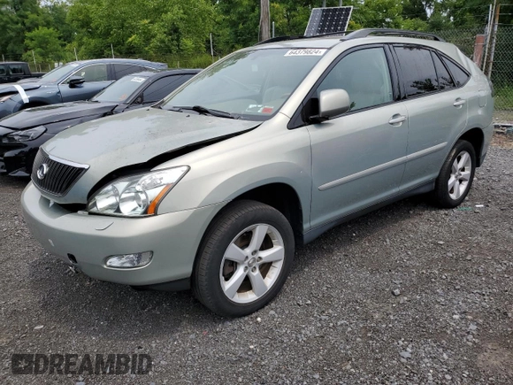2005 Lexus RX 330 with VIN 2T2HA31U95C075548, listed as a Copart auction lot 78391664 with 59,145 mi miles and Salvage Title. Bid and sale history available at carsss.com. Image 1.