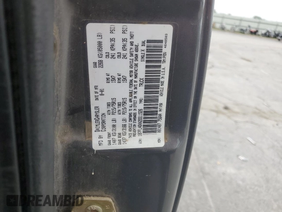 2002 Dodge Dakota с VIN 1B7FL46XX2S511526, выставлен на аукционе Copart как лот 57955594 с пробегом 244 367 миль миль и Списание • Salvage title. История ставок и продаж доступна на DreamBid. Изображение 13.