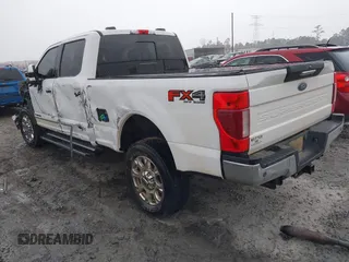 2021 Ford F-250 XL with VIN 1FT7W2BT1MEC92685, listed as a IAAI auction lot 41686482 with 54,639 mi miles and . Bid and sale history available at DreamBid. Image 3.