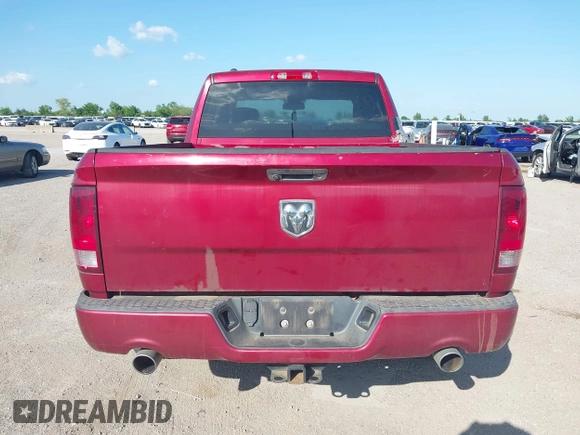 2014 Ram 1500 Express with VIN 1C6RR6FTXES311021, listed as a IAAI auction lot 42095989 with 138,862 mi miles and . Bid and sale history available at DreamBid. Image 16.