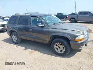 2002 Dodge Durango z VIN 1B4HR48NX2F113497, wystawiony jako IAAI lot #42152213 z przebiegiem Nie podano mil oraz . Historia ofert i sprzedaży dostępna na DreamBid. Obrazek 1.