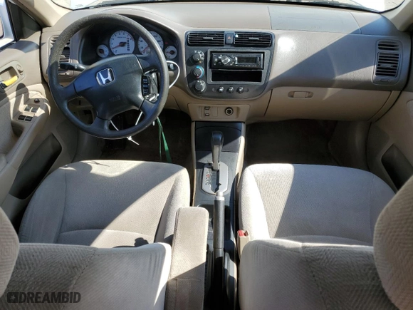 2002 Honda Civic LX with VIN 2HGES16692H526502, listed as a Copart auction lot 48335625 with 149,766 mi miles and Salvage Title. Bid and sale history available at carsss.com. Image 8.