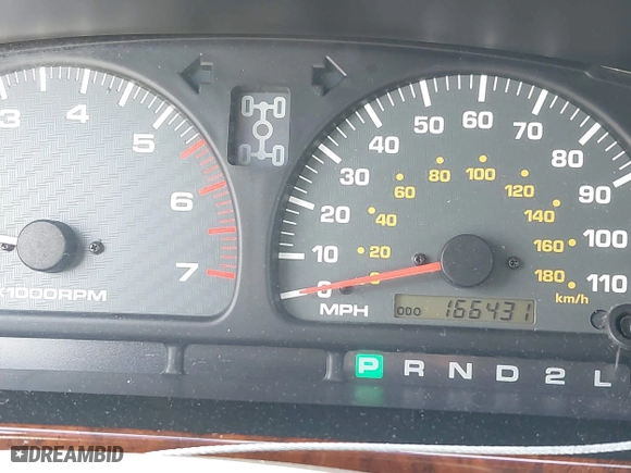 2000 Toyota 4Runner Limited with VIN JT3HN87R0Y9037357, listed as a IAAI auction lot 39201163 with 166,431 mi miles. Bid and sale history available at carsss.com. Image 7.