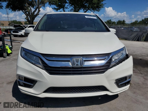 2019 Honda Odyssey Elite с VIN 5FNRL6H98KB091527, выставлен на аукционе Copart как лот 60927275 с пробегом 70 757 миль миль и На запчасти • Non repairable. История ставок и продаж доступна на DreamBid. Изображение 5.