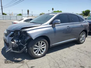 2015 Lexus RX 450h with VIN 2T2ZB1BA1FC001617, listed as a Copart auction lot 61766235 with 79,789 mi miles and Salvage title. Bid and sale history available at DreamBid. Image 1.