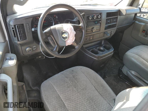 2016 Chevrolet Express Cargo with VIN 1GCWGAFF1G1235079, listed as a Copart auction lot 62375005 with 115,783 mi miles and Salvage title. Bid and sale history available at DreamBid. Image 8.