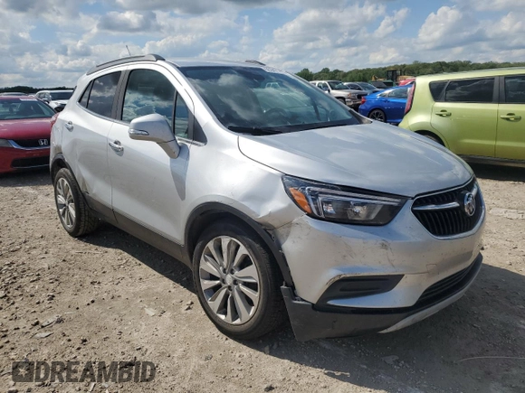 2017 Buick Encore Preferred with VIN KL4CJASB8HB224528, listed as a Copart auction lot 55347745 with 128,464 mi miles and Salvage title. Bid and sale history available at DreamBid. Image 4.