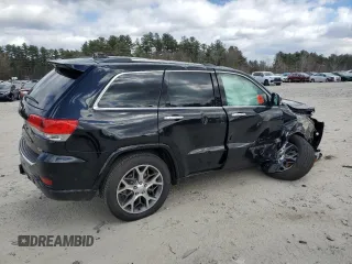 2021 Jeep Grand Cherokee Overland with VIN 1C4RJFCG6MC582917, listed as a Copart auction lot 50389315 with 55,000 mi miles and Salvage title. Bid and sale history available at DreamBid. Image 3.