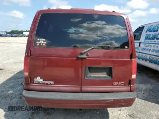 2002 GMC Safari with VIN 1GKDM19X02B508217, listed as a Copart auction lot 72266154 with 156,339 mi miles and Salvage Title. Bid and sale history available at carsss.com. Image 6.