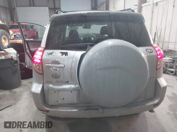 2007 Toyota RAV4 with VIN JTMBK33V375018923, listed as a IAAI auction lot 41659781 with 252,349 mi miles. Bid and sale history available at carsss.com. Image 6.