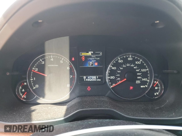 2013 Subaru Outback Limited with VIN 4S4BRCKC1D3227852, listed as a Copart auction lot 61446665 with 149,200 mi miles and Non repairable. Bid and sale history available at DreamBid. Image 9.