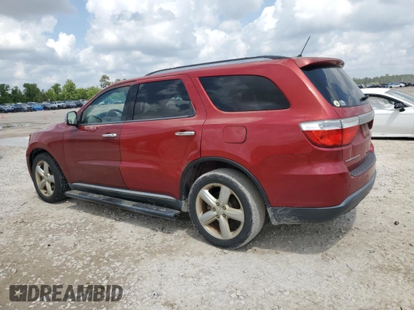 2011 Dodge Durango Citadel with VIN 1D4RD5GG9BC652941, listed as a Copart auction lot 54244575 with 157,714 mi miles and Salvage title. Bid and sale history available at DreamBid. Image 2.