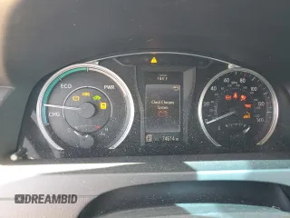 2015 Toyota Camry LE with VIN 4T1BD1FK3FU165744, listed as a Copart auction lot 55176365 with 74,614 mi miles and Salvage Title. Bid and sale history available at DreamBid. Image 9.