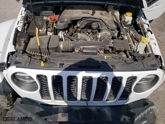 2020 Jeep Gladiator Rubicon with VIN 1C6JJTBG3LL138767, listed as a Copart auction lot 58490974 with 48,542 mi miles and Salvage Title. Bid and sale history available at carsss.com. Image 11.