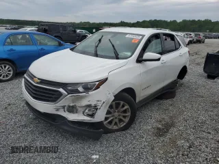 2018 Chevrolet Equinox LT with VIN 3GNAXJEVXJS606983, listed as a Copart auction lot 57243435 with 115,668 mi miles and Salvage title. Bid and sale history available at DreamBid. Image 1.