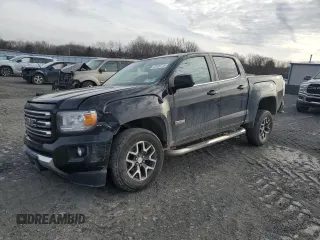 2015 GMC Canyon 4WD SLE with VIN 1GTG6BE34F1165547, listed as a Copart auction lot 43930715 with 124,970 mi miles and Salvage Title. Bid and sale history available at carsss.com. Image 1.