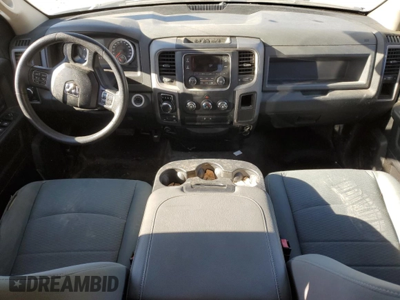 2015 Ram 1500 Tradesman with VIN 1C6RR7FM9FS737623, listed as a Copart auction lot 46328605 with 77,173 mi miles and Salvage title. Bid and sale history available at DreamBid. Image 8.
