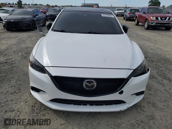 2017 Mazda 6 Grand Touring with VIN JM1GL1W51H1130289, listed as a Copart auction lot 52769205 with 82,155 mi miles and Salvage Title. Bid and sale history available at carsss.com. Image 5.
